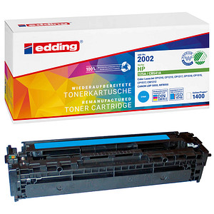 4004764955015 - 0 edding Toner EDD-2002 cyan kompatibel zu HP 125A  Canon 716 C(CB541A  1979B002AA)