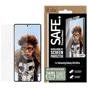 5715685017643 - ULTRA-WIDE FIT Display-Schutzglas für Samsung Galaxy S25 Ultra 5715685017643 SAFE by PanzerGlass