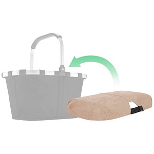 4012013740404 - Abdeckung für Einkaufskorb Polyester twist coffee 4012013740404 - Abdeckung für Einkaufskorb Polyester twist coffee