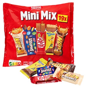 Nestlé Mini MiX Schokoriegel 19 St./321,0 g