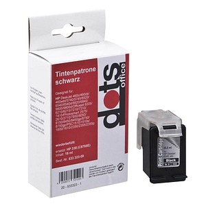 4250073721203 - Druckerpatrone 10224338-DOTS kompatibel zu HP 338 schwarz 4250073721203 Dots 4250073721203 - Druckerpatrone 10224338-DOTS kompatibel zu HP 338 schwarz 4250073721203 Dots