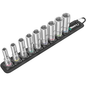 Wera Belt B Deep 1 Steckschlüsseleinsatz-Set 9-tlg.