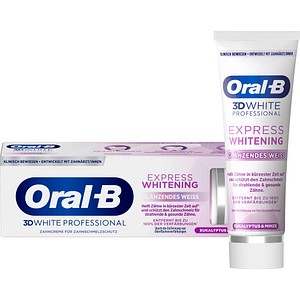 Oral-B 3D WHITE EXPRESS WHITENING GLÄNZENDES WEISS Zahnpasta 75 ml