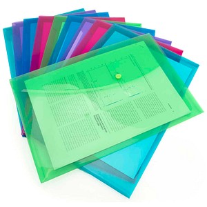 5018505061285 - Sammelmappe ECO DIN A4+ farbsortiert 10 St