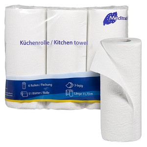 4250016423690 - Küchenrollen 3-lagig 6 Rollen