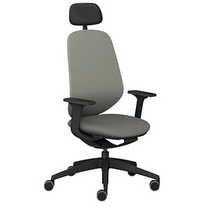 4049694005935 - Bürostuhl sekit Vollpolster sn-801003 Stoff grau Gestell schwarz 4049694005935 Sedus