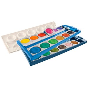 4012700701305 - Pelikan Deckfarbkasten K24 eco inkl Deckweiß 24 Farben 4012700701305 - Pelikan Deckfarbkasten K24 eco inkl Deckweiß 24 Farben