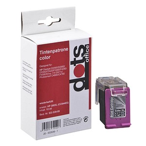 4250073721227 - Druckerpatrone 17104440-DOTS kompatibel zu HP 300XL color (cyan magenta gelb) 4250073721227 Dots 4250073721227 - Druckerpatrone 17104440-DOTS kompatibel zu HP 300XL color (cyan magenta gelb) 4250073721227 Dots