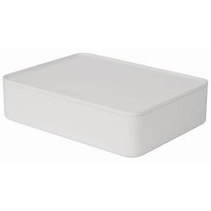 4012473111004 - Aufbewahrungsbox Smart Organizer ALLISON 1110-12 mit Deckel für A5 außen 260x195x68mm Kunststoff snow white 4012473111004 HAN