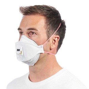 3M Atemschutzmasken Aura™ Comfort Cool Flow™ 9332+ FFP3 NR D EN 149:2001, 10 St.