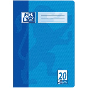 4006144920507 - Schulheft 100050306 Lineatur 20 blanko A4 90g blau 16 Blatt 32 Seiten 4006144920507 Oxford 4006144920507 - Schulheft 100050306 Lineatur 20 blanko A4 90g blau 16 Blatt 32 Seiten 4006144920507 Oxford