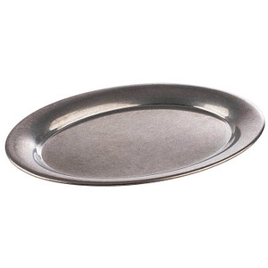 4004133301405 - APS Serviertablett KAFFEEHAUS VINTAGE oval Edelstahl