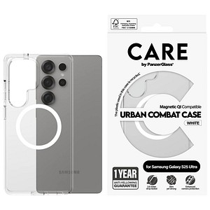 5715685017025 - URBAN COMBAT Handy-Cover für SAMSUNG Galaxy S25 Ultra transparent 5715685017025 CARE by PanzerGlass