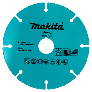 0088381520768 - Trennscheibe B-57722 universal 0088381520768 makita 0088381520768 - Trennscheibe B-57722 universal 0088381520768 makita