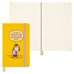 8056999277123 - Moleskine Peanuts Patty Notizbuch limitierte Ausgabe L A5 liniert fester Einband Orange