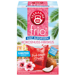 4009300019053 - frio Kokosnuss-Hibiskus Tee 18 Beutel à 25 g 4009300019053 18 Beutel