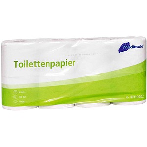 4250016405900 - Toilettenpapier  9202 2-lagig weiß 250 Blatt  Rolle 4250016405900 8 Rolle