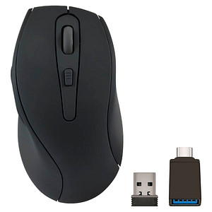 4027301351347 - Maus AXON    Leise & Antibakteriell mit Akku   sw retail
