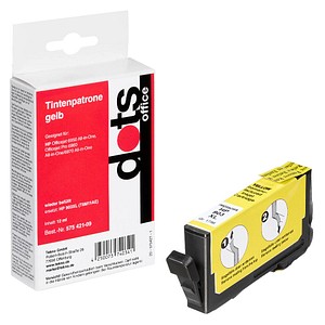 dots  gelb Druckerpatrone kompatibel zu HP 903XL (T6M11AE)