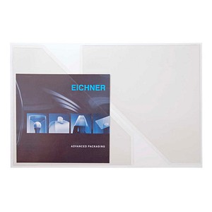 EICHNER Sichttaschen Dreiecksform selbstklebend transparent glatt 80 µm, 200 St.
