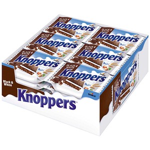 Knoppers® Haselnuss-Schnitten Black & White 24 St.