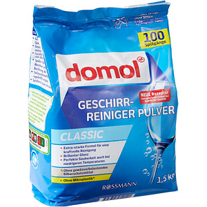 4305615912141 - domol CLASSIC Geschirrspülpulver 15 kg