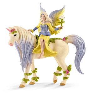 4059433573779 - Schleich® Bayala 70565 Sera mit Blüten-Einhorn Spielfiguren-Set