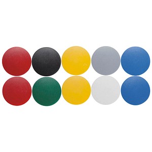 4002390051477 - MAUL Magnete MAULsolid Ø 32 mm 08 kg Haftkraft Vielseitiger Magnet mit Gehäuse aus bruchsicherem Kunststoff 1 Packung = 10 Stück Farbe farbig sortiert 4002390051477 - MAUL Magnete MAULsolid Ø 32 mm 08 kg Haftkraft Vielseitiger Magnet mit Gehäuse aus bruchsicherem Kunststoff 1 Packung = 10 Stück Farbe farbig sortiert