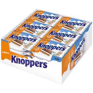 Knoppers® Haselnuss-Schnitten Erdnuss 24 St.