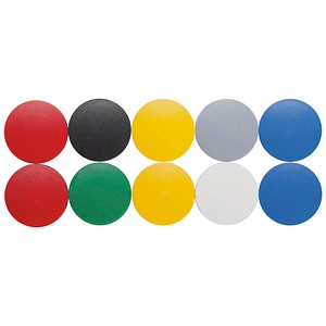 4002390054454 - MAUL Magnete MAULsolid Ø 38 mm 25 kg Haftkraft Vielseitiger Magnet mit Gehäuse aus bruchsicherem Kunststoff 1 Packung = 10 Stück Farbe farbig sortiert 4002390054454 - MAUL Magnete MAULsolid Ø 38 mm 25 kg Haftkraft Vielseitiger Magnet mit Gehäuse aus bruchsicherem Kunststoff 1 Packung = 10 Stück Farbe farbig sortiert
