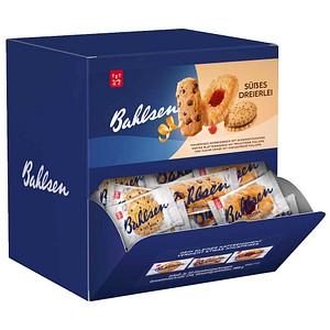 4017100041563 - Gebäck Süßes Dreierlei 150 Einzelpackungen mit 3 verschiedene Sorten Box mit insgesamt ca 1050 g