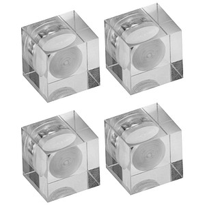 4002390094924 - MAUL Magnete grau Kunststoff 15x15x15 mm 4 St