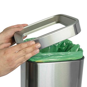 4002390095907 - Abfallbehälter MAULprime Anti-Fingerprint H 334 mm Volumen 15 l kaiserkraft 4002390095907 - Abfallbehälter MAULprime Anti-Fingerprint H 334 mm Volumen 15 l kaiserkraft