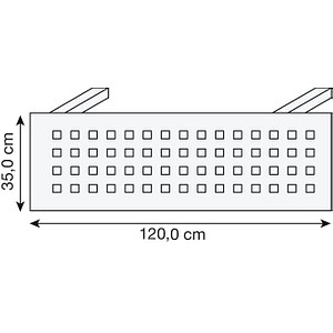 4032062167908 - PRO RSI 12 G Sichtblende zu REGO - Zubehör 120 cm Graphit 4032062167908 - PRO RSI 12 G Sichtblende zu REGO - Zubehör 120 cm Graphit
