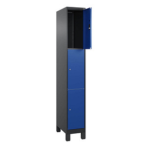 4068427433104 - Schließfachschrank Classic Plus enzianblau schwarzgrau 080010-103 S10025 3 Schließfächer 300 x 500 x 1950 cm 4068427433104 4068427433104 - Schließfachschrank Classic Plus enzianblau schwarzgrau 080010-103 S10025 3 Schließfächer 300 x 500 x 1950 cm 4068427433104