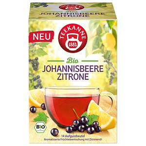 4009300019718 - Genussgarten Johannisbeere Zitrone Bio-Tee 14 Portionen 4009300019718 32 Gramm