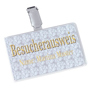 4005546811017 - DURABLE Namensschilder Namensschilder Security 54x90 9 cm x 54 cm Hartfolie Transparent