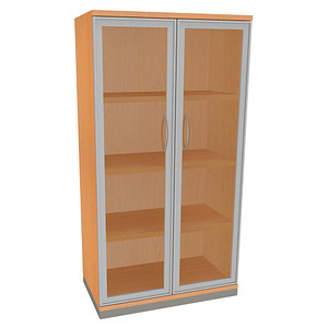 4260267329184 - fm Aktenschrank Sidney 4260267329184 buche Acrylglas klar 3 Fachböden 800 x 442 x 1517 cm 4260267329184 - fm Aktenschrank Sidney 4260267329184 buche Acrylglas klar 3 Fachböden 800 x 442 x 1517 cm