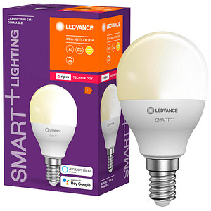 4058075485150 - ZigBee SMART+ Mini bulb LED Lampe dimmbar (ex 40W) 49W 2700K Warmweiß E14 4058075485150 - ZigBee SMART+ Mini bulb LED Lampe dimmbar (ex 40W) 49W 2700K Warmweiß E14