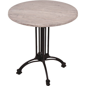 4041908126726 - MORENA Bistrotisch Holz hellbraun 700 x 700 x 740 cm 4041908126726 Garden Pleasure