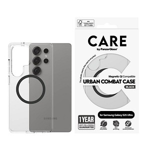 5715685016936 - URBAN COMBAT Handy-Cover für SAMSUNG Galaxy S25 Ultra transparent 5715685016936 CARE by PanzerGlass 5715685016936 - URBAN COMBAT Handy-Cover für SAMSUNG Galaxy S25 Ultra transparent 5715685016936 CARE by PanzerGlass