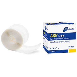 4250016403876 - Wundverband Pflaster ABE® light 9548 weiß 60 cm x 50 m 1 St
