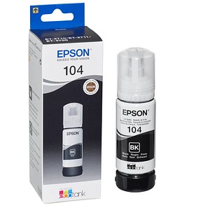 8715946655802 - Liderpapel - Epson C13T00P140 Original Tintenbehälter 104 Schwarz EcoTank (C13T00P140)