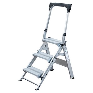 4031405531031 - MUNK Günzburger Steigtechnik Guenzburger Steigtechnik 53103 Aluminium Treppe klappbar Arbeitshöhe (max) 27 m Silber 9 kg 4031405531031 - MUNK Günzburger Steigtechnik Guenzburger Steigtechnik 53103 Aluminium Treppe klappbar Arbeitshöhe (max) 27 m Silber 9 kg