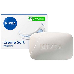 Nivea Seife 80608 Creme Soft, Mandel, 100g, Stück 4005900939616 Nivea 100 Gramm