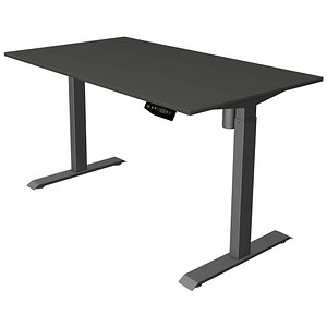 4044917444621 - Move 1 elektrisch höhenverstellbarer Schreibtisch anthrazit rechteckig T-Fuß-Gestell grau 1400 x 800 cm 4044917444621 Kerkman 4044917444621 - Move 1 elektrisch höhenverstellbarer Schreibtisch anthrazit rechteckig T-Fuß-Gestell grau 1400 x 800 cm 4044917444621 Kerkman