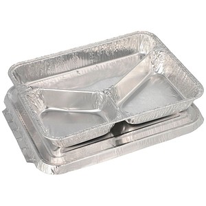 4002911145074 - Menüschalen + Deckel Alu 3-geteilt 760 ml 3 cm x 177 cm x 225 cm 14507 4002911145074 14507 50 Stück 4002911145074 - Menüschalen + Deckel Alu 3-geteilt 760 ml 3 cm x 177 cm x 225 cm 14507 4002911145074 14507 50 Stück