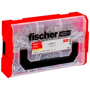 4048962219852 - fischer FixTainer - SX Plus S 532891 Dübel- und Schrauben-Sortiment Ø 45 5 6 8 10 mm 30 40 50 55 70 mm 210 Stück
