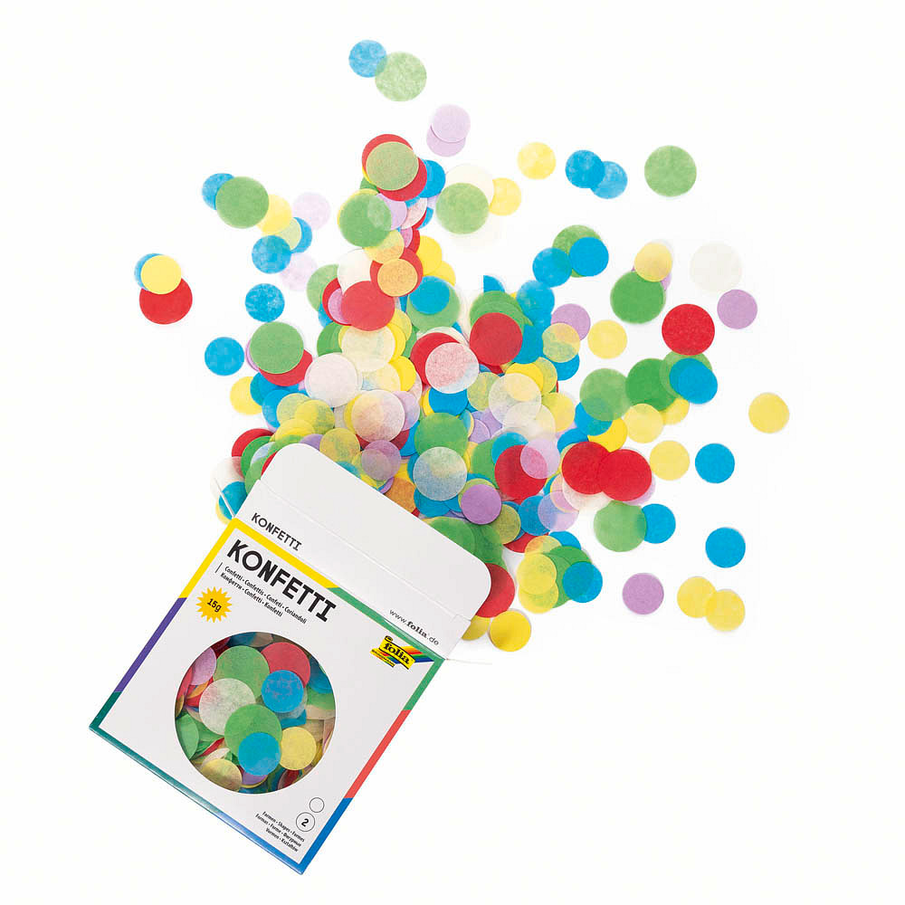 PARTY DISCOUNT Konfetti Streifen Bunt – 250 G Beutel, Für Feiern, Hochzeiten, Geburtstage