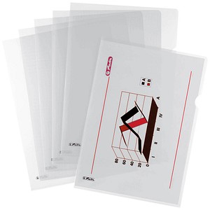 4008115924101 - Sichthüllen 5924105 A4 glasklar glatt oben & rechts offen 011mm 4008115924101 10 Stück